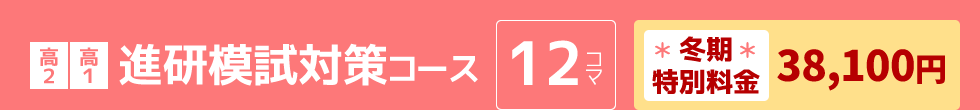 高2高1：進研模試対策コース