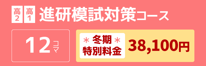 高2高1：進研模試対策コース